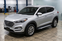 Hyundai Tucson TL 2016–2021 Stranski pragovi Line (2 kos, aluminij) fotografija 1