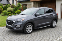Hyundai Tucson TL 2016–2021 Bočne stopnice Duru (2 kosa, aluminij) fotografija 1
