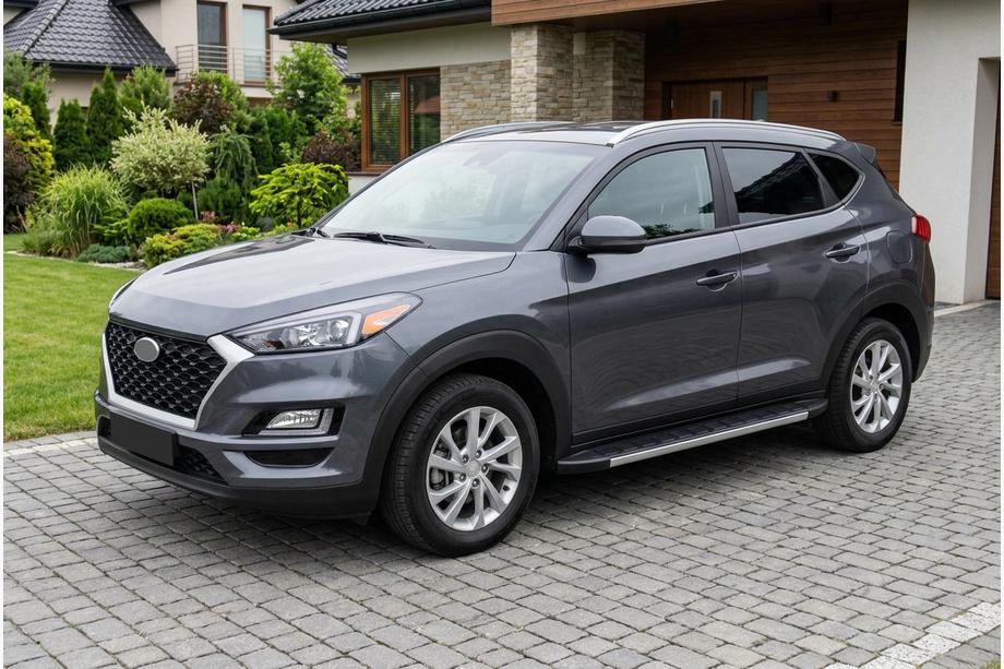 Hyundai Tucson TL 2016–2021 Bočne stopnice Duru (2 kosa, aluminij) Image
