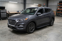 Hyundai Tucson TL 2016–2021 Bočne stopnice Bosphorus Black (2 kos, aluminij) fotografija 1