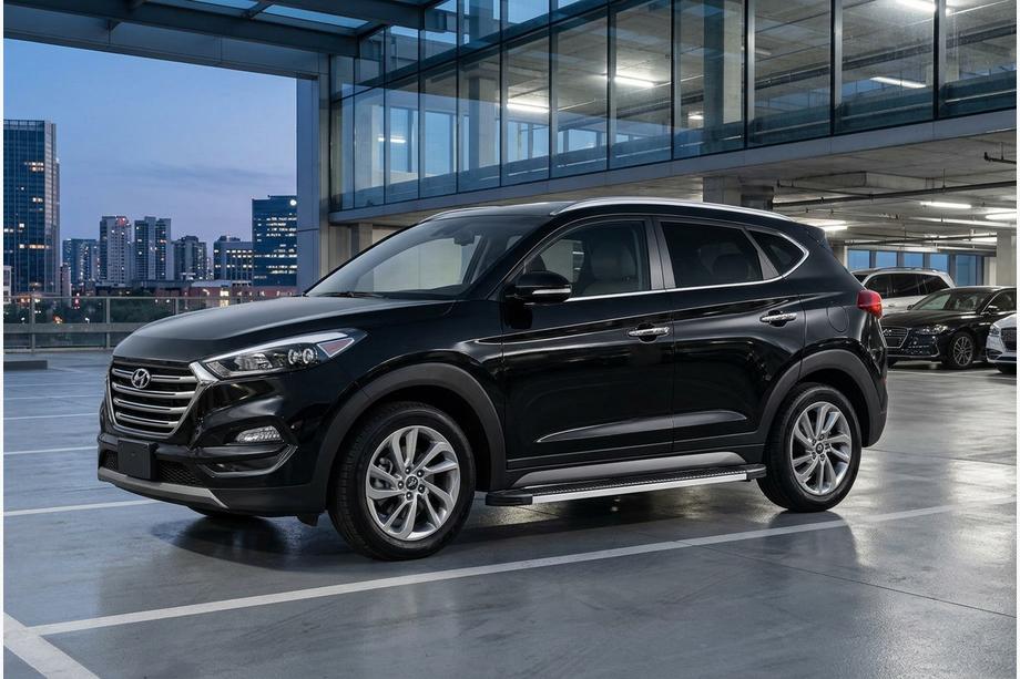 Hyundai Tucson TL 2016–2021 Stranske stopnice Maya (2 kos, aluminij) Image