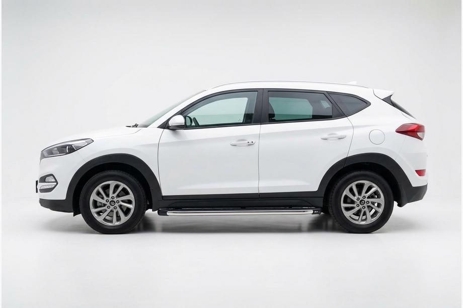 Hyundai Tucson TL 2016–2021 Stranske stopnice BlackLine (2 kos, aluminij) Image