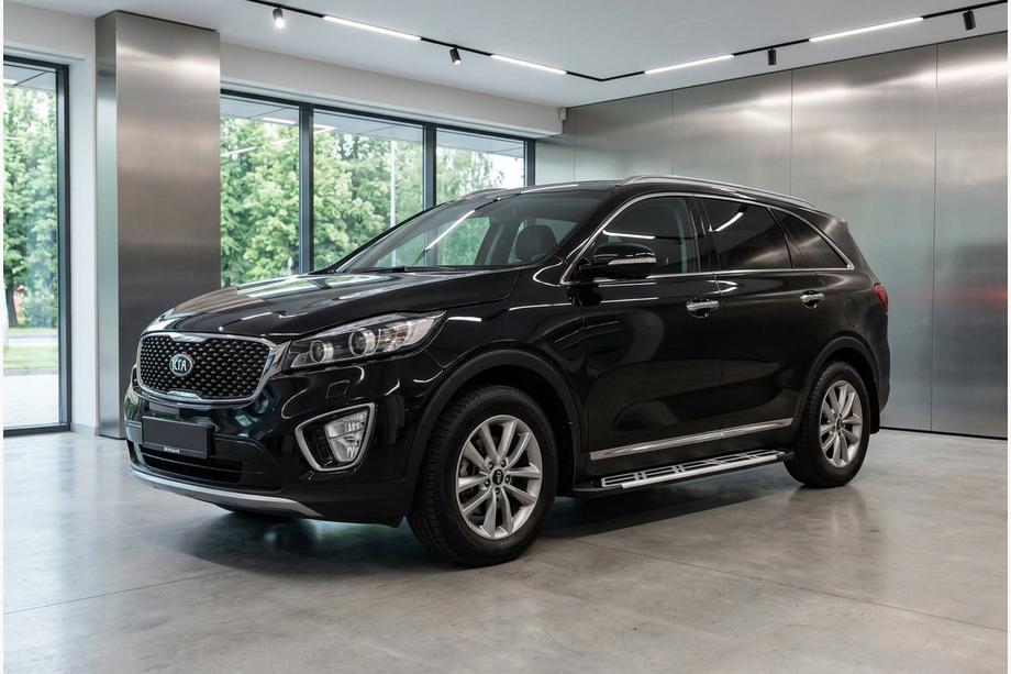 Kia Sorento III UM 2014–2020 Stranske stopnice Sunrise (2 kos, aluminij) Image