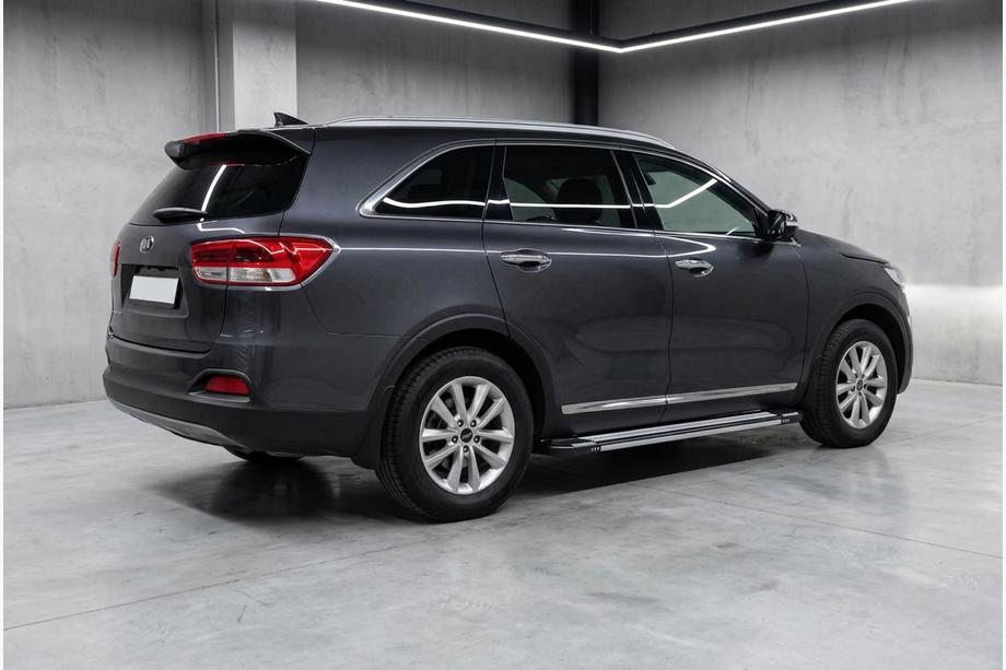 Kia Sorento III UM 2014–2020 Stranske stopnice Rainbow (2 kos, aluminij) Image