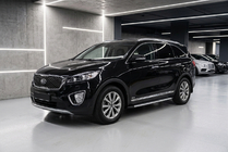Kia Sorento III UM 2014–2020 Bočne stopnice Bosphorus Grey (2 kos, aluminij) fotografija 1