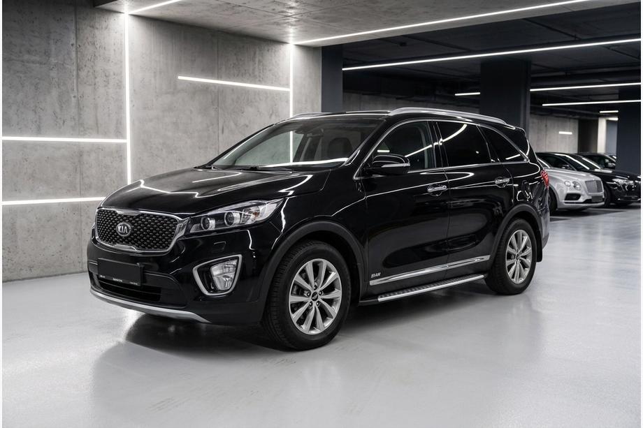 Kia Sorento III UM 2014–2020 Bočne stopnice Bosphorus Grey (2 kos, aluminij) Image