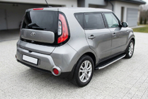 Kia Soul II 2013–2018 Stranske stopnice Fullmond (2 kos, aluminij) fotografija 1