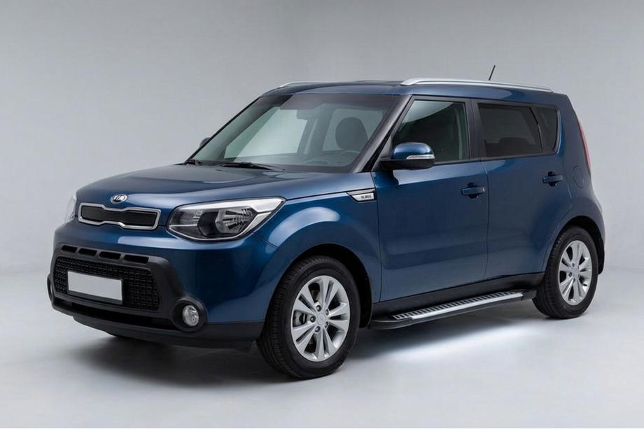 Kia Soul II 2013–2018 Stranski pragovi Line (2 kos, aluminij) Image