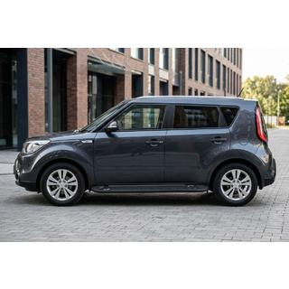 Stranske stopnice RedLine Black (2 kosa, aluminij) Kia Soul II 2013–2018 fotografija 1