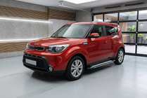 Kia Soul II 2013–2018 Stranske stopnice Rainbow (2 kos, aluminij) fotografija 1