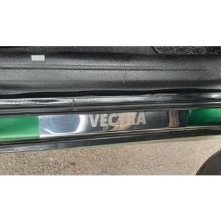 Vstopne letve pragov Carmos (4 kosi, nerjaveče jeklo) Opel Vectra B 1995–2002 fotografija 4