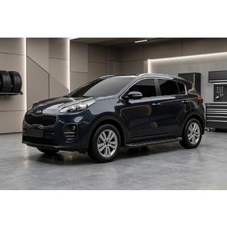 Bočne stopnice Allmond Black (2 kos, aluminij) fotografija 1