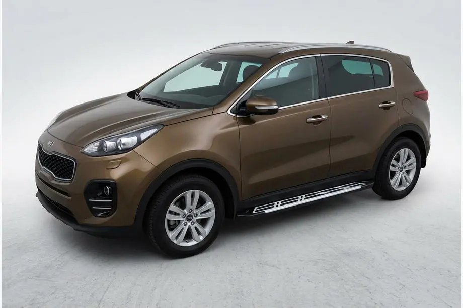 Kia Sportage 2015–2021 Bočni pragovi Sunrise (2 kos, aluminij) Image