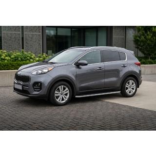 Stranske stopnice Tayga Grey (2 kos, aluminij) Kia Sportage 2015–2021 fotografija 1