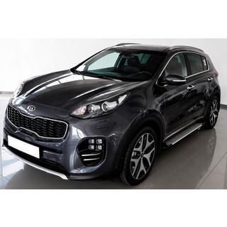 Stranske stopnice Allmond Grey (2 kosa, aluminij) Kia Sportage 2015–2021 fotografija 1