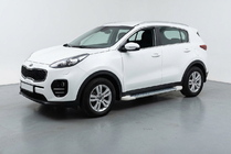 Kia Sportage 2015–2021 Bočne stopnice Allmond White (2 kosa, aluminij) fotografija 1