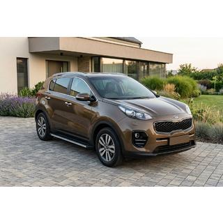 Stranski pragovi Maya V1 (2 kos, aluminij) Kia Sportage 2015–2021 fotografija 1