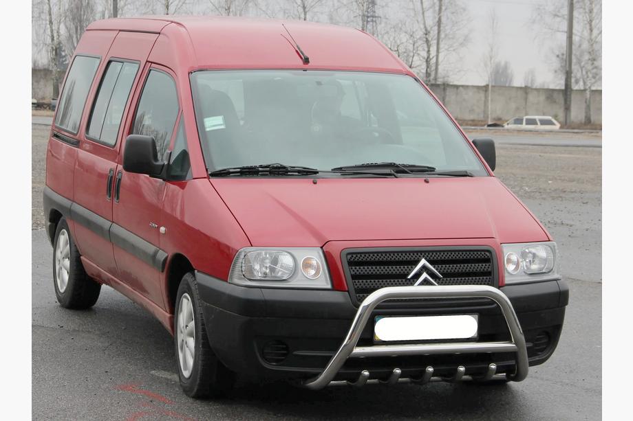 Fiat Scudo 1996–2007 Prednji zaščitni lok WT003 (nerjaveče jeklo) Image