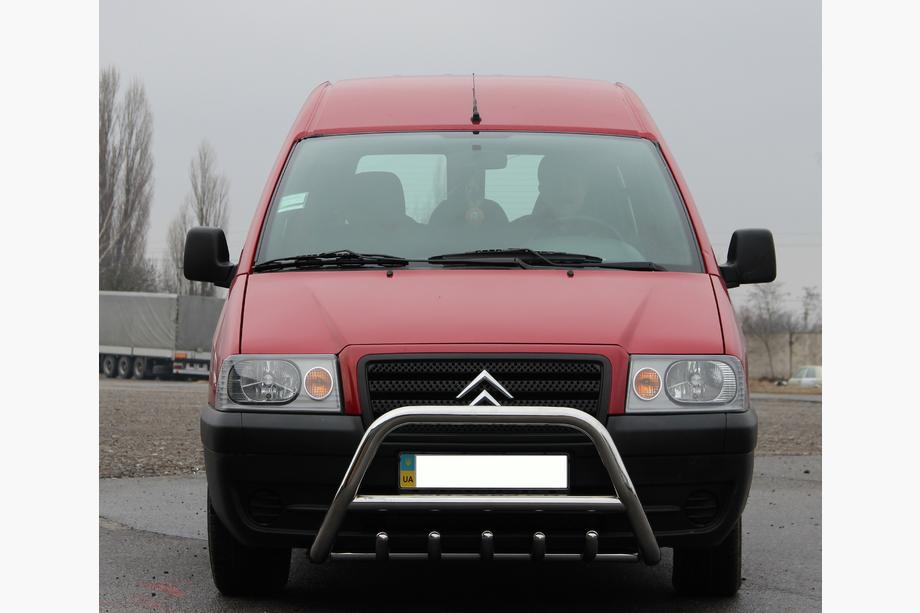 Citroen Jumpy 1996–2007 Prednji zaščitni lok WT003 (nerjaveče jeklo) Image