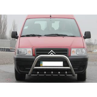 Prednji zaščitni lok WT003 (nerjaveče jeklo) Peugeot Expert 1995–2007 fotografija 3