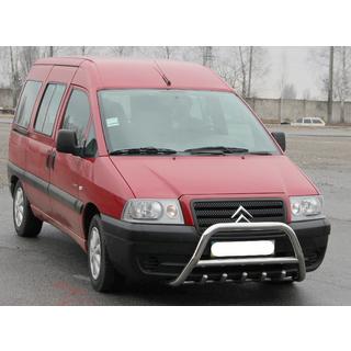 Prednji zaščitni lok WT003 (nerjaveče jeklo) Peugeot Expert 1995–2007 fotografija 2