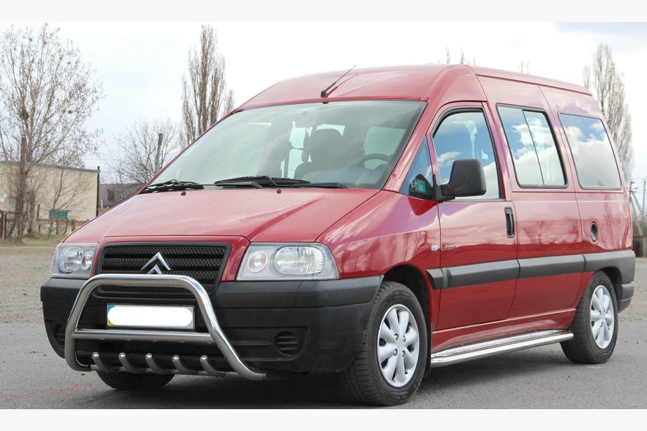 Peugeot Expert 1995–2007 Prednji zaščitni lok WT003 (nerjaveče jeklo) Fotografija 4
