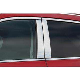 Kromirane obloge stebričkov vrat (4 kosi, nerjaveče jeklo) Nissan Qashqai 2014–2021 fotografija 1