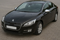 Peugeot 508 2010–2018 Kromirani pokrovi vzvratnih ogledal (2 kosa, nerjaveče jeklo) fotografija 2