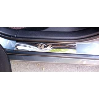 Obloge pragov Carmos V1 (4 kos, jeklo) Peugeot 307 2001–2008 fotografija 4