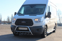 Ford Transit 2014– Prednji zaščitni lok WT003 (nerjavno jeklo) fotografija 3