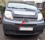 Renault Trafic 2001–2015 Zimska zgornja obloga maske hladilnika 2001-2007, mat fotografija 1
