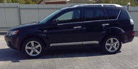 Mitsubishi Outlander 2006–2012 Okenske letvice (8 kos, nerjavno jeklo) fotografija 1