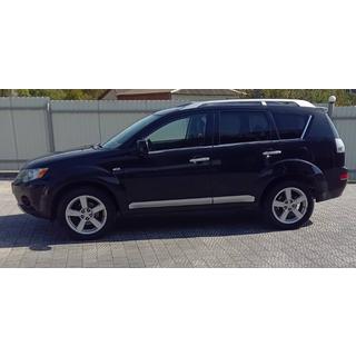 Okenske letvice (8 kos, nerjavno jeklo) Mitsubishi Outlander 2006–2012 fotografija 1