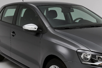 Volkswagen Polo 2010–2017 Nerjavni pokrovi ogledal HB (2 kos) fotografija 1