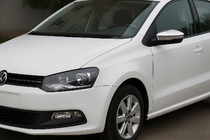 Volkswagen Polo 2010–2017 Nerjavni pokrovi ogledal HB (2 kos) fotografija 3