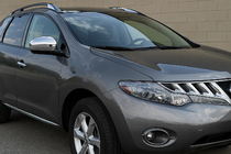 Nissan Murano 2002–2008 Kromirane obloge ogledal (2008-2010, 2 kos, nerjaveče jeklo) fotografija 3
