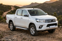Toyota Hilux 2015– Stranske stopnice Line (2 kosa, aluminij) fotografija 1