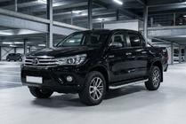 Toyota Hilux 2015– Stranske stopnice Tayga Grey (2 kos, aluminij) fotografija 1