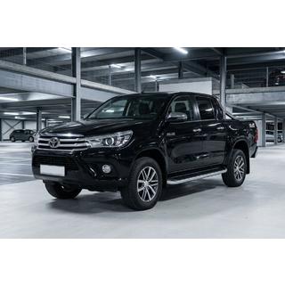 Stranske stopnice Tayga Grey (2 kos, aluminij) Toyota Hilux 2015– fotografija 1