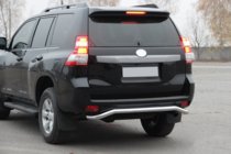 Toyota Land Cruiser Prado 150 2009–2023 Zadnji zaščitni lok AK008 (nerjaveče jeklo) fotografija 2