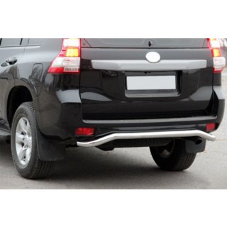 Zadnji zaščitni lok AK008 (nerjaveče jeklo) Toyota Land Cruiser Prado 150 2009–2023 fotografija 3