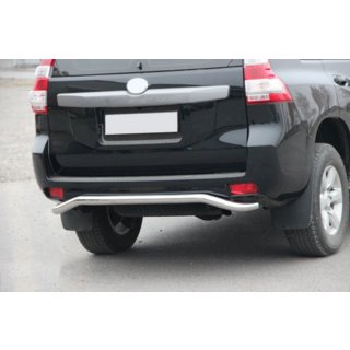 Zadnji zaščitni lok AK008 (nerjaveče jeklo) Toyota Land Cruiser Prado 150 2009–2023 fotografija 4