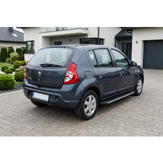 Stranski pragovi Maya V1 (2 kos, aluminij) Dacia Sandero 2007–2013 fotografija 1