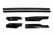 Toyota Rav 4 2006–2013 Črne OEM strešne vzdolžne letve (aluminij) fotografija 5