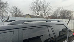 Toyota Land Cruiser Prado 150 2009–2023 Strešne sani, originalni dizajn (črni, 2 kosa) fotografija 4