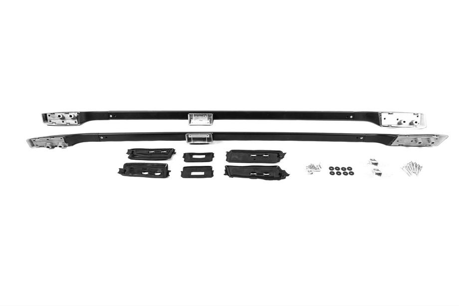 Toyota Land Cruiser 200 2007–2021 Strešni relingi – originalni dizajn Premium Black (2 kos) Fotografija 8