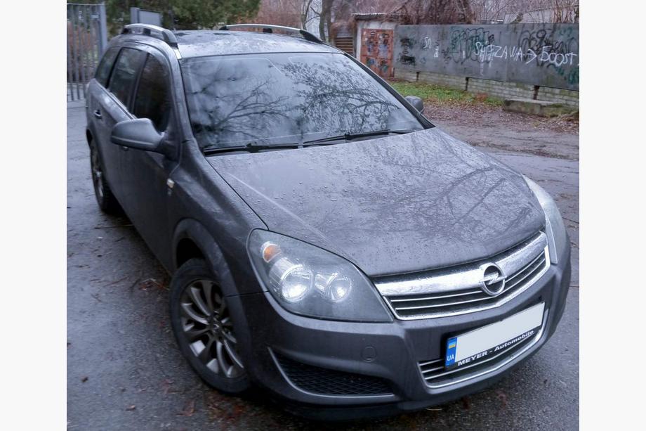 Opel Astra H 2004–2013 Aluminijaste strešne sani (Caravan, krom) Image