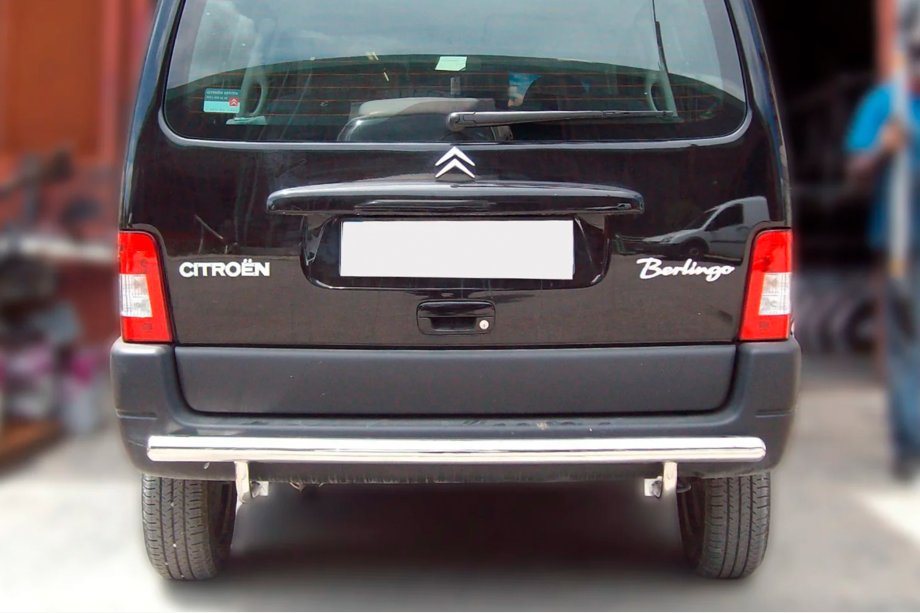 Citroen Berlingo 1996–2008 Zadnji zaščitni lok (nerjaveče jeklo) Fotografija 1