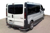 Opel Vivaro 2001–2015 Zadnji vogalni ščitniki AK003 (nerjavno jeklo) fotografija 2