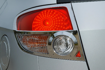 Hyundai Getz 2002– Okrasni okvirji zadnjih luči (2 kosa, plastika) fotografija 1